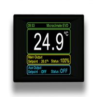 Microclimate EVO - Termostato Touch Screen a 2 canali